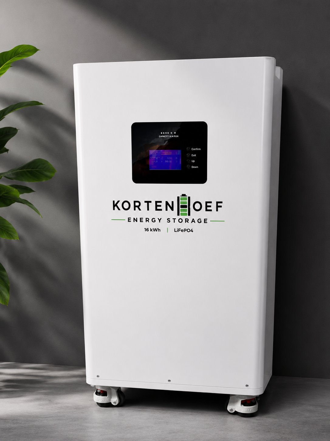 16 kWh LiFePO4 thuisaccu van Kortenhoef Energy Storage